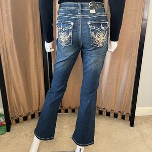 earl jeans 6P embellished stone washed